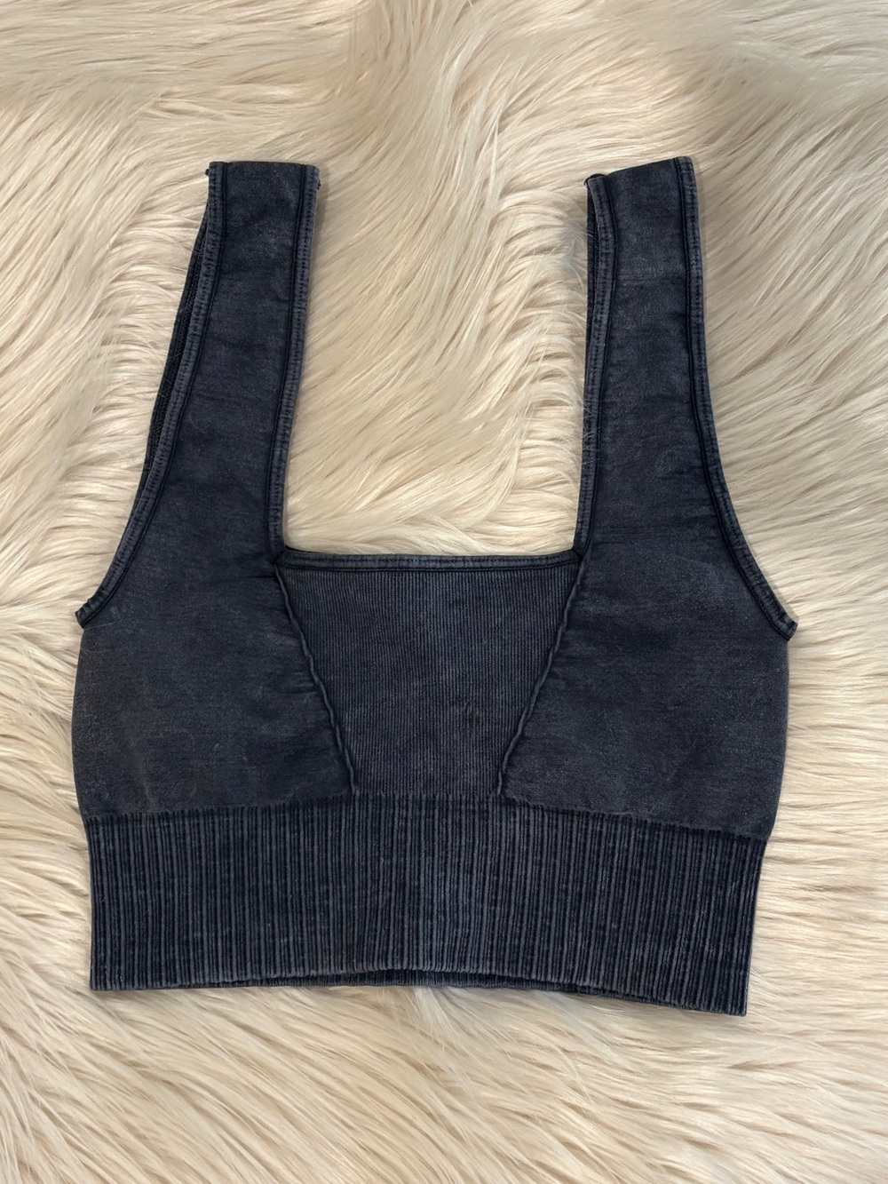 FREE PEOPLE Good Karma Square Neck Bra Top XS/S